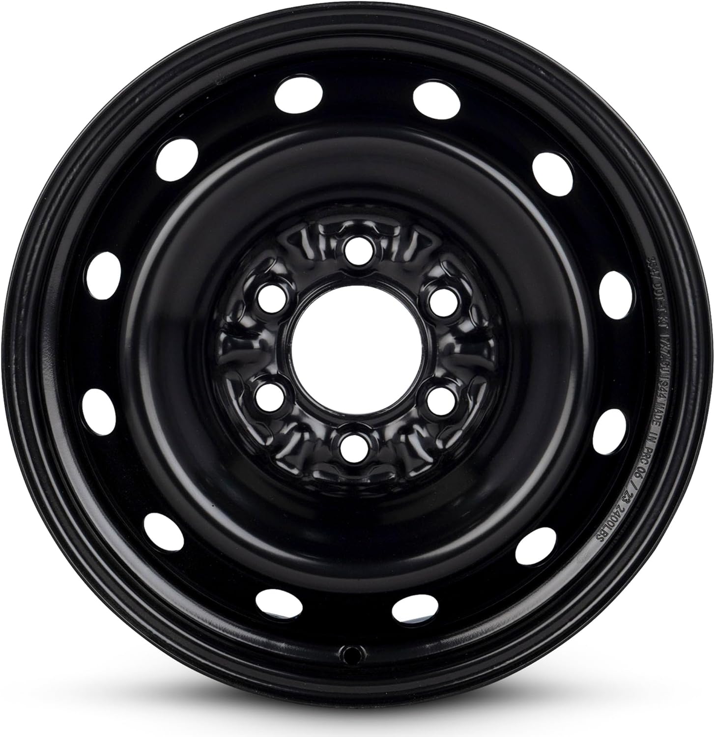 For 2004-2020 Ford F150 17 Inch Painted Black Rim - OE Direct Replacement - Road Ready Car Wheel