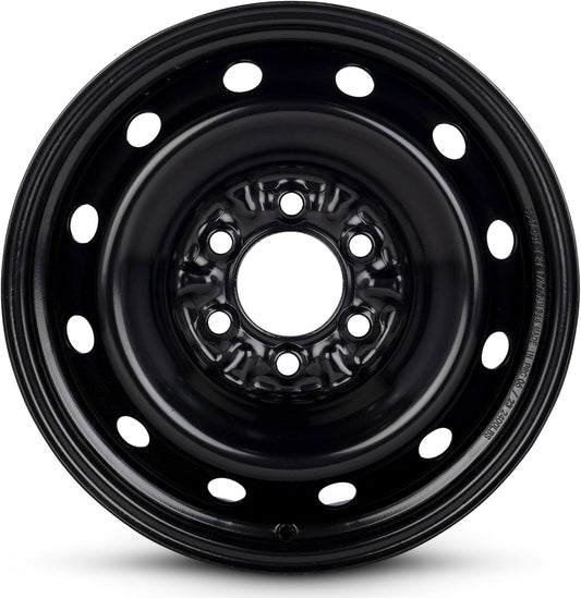 For 2004-2020 Ford F150 17 Inch Painted Black Rim - OE Direct Replacement - Road Ready Car Wheel