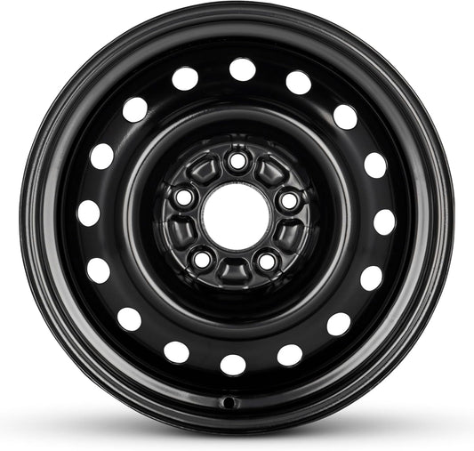 for 2006-2011 Mercury Milan 16 Inch Painted Black Rim - OE Direct Replacement - Road Ready Car Wheel