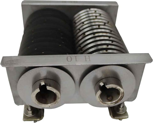 0.39inches/10mm Blade for Electric Food Slicer, Stainless Steel Blade for 110V Commercial Slicer, Adjustable Thickness for Meat, Work for The Thickness Meat of 0.1-0.98inches/2.5-25mm