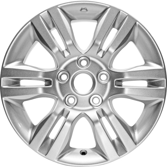 Factory Wheel Replacement New 16x7" 16 Inch Silver Aluminum Alloy Wheel Rim for Nissan Altima 2010 2011 2012 2013 | ALY62551U20N | Direct Fit - OE Stock Specs