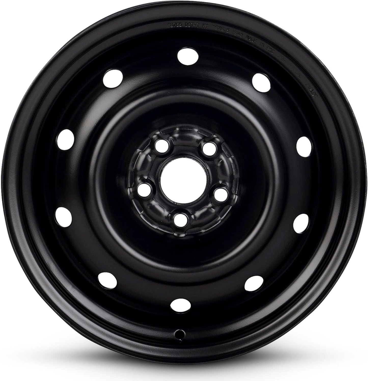 For 08-11 Subaru Impreza 16 Inch Black Steel Rim - OE Direct Replacement - Road Ready Car Wheel