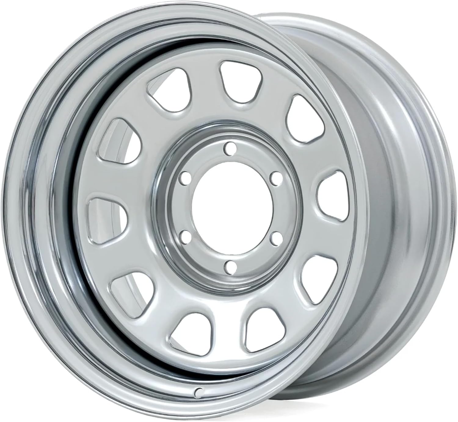 Rough Country Chrome Wheel | 16x8 | 6x5.5 | 4.25 Bore | -12 (16 x 8. inches \/6 x 5 inches, -12 mm Offset)