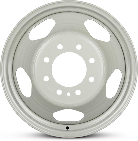 For 2008-2010 Chevrolet Silverado 3500 17 Inch Painted Silver Rim - OE Direct Replacement - Road Ready Car Wheel