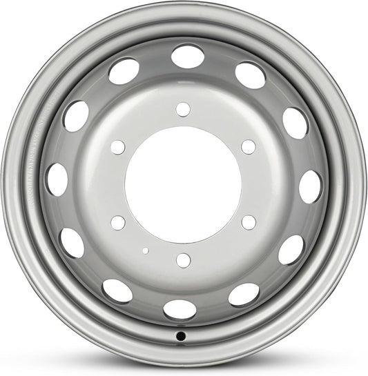 For 2015-2025 Ford Transit 350 DRW 16 Inch Painted Silver Rim - OE Direct Replacement - Road Ready Van Wheel