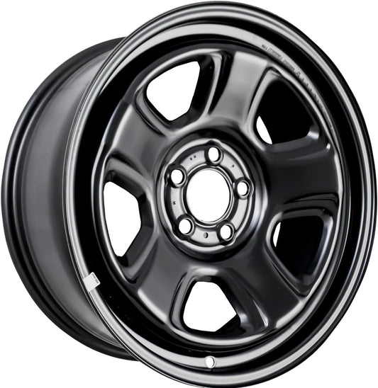 18x7.5" Reconditioned Factory OEM Black Steel Wheel Rim for Dodge Charger Police Model 2006-2023 | 2344