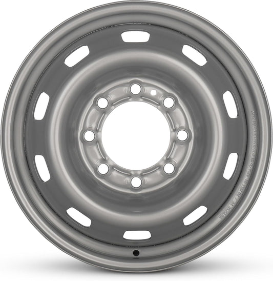 For 2003-2013 Dodge Ram 2500 17 Inch Painted Silver Rim - OE Direct Replacement - Road Ready Truck Wheel