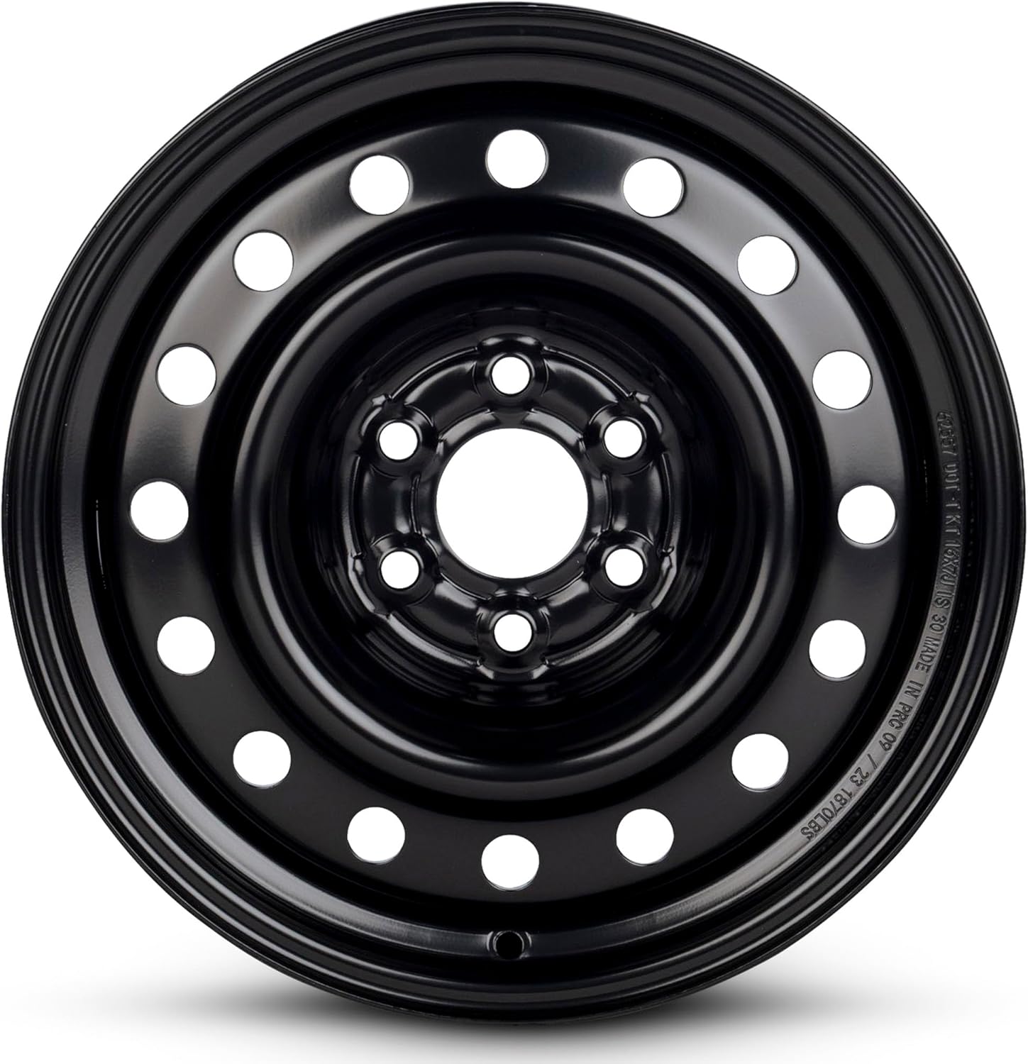 For 2007-2012 Nissan Pathfinder 16 Inch Painted Black Rim - OE Direct Replacement - Road Ready Car Wheel