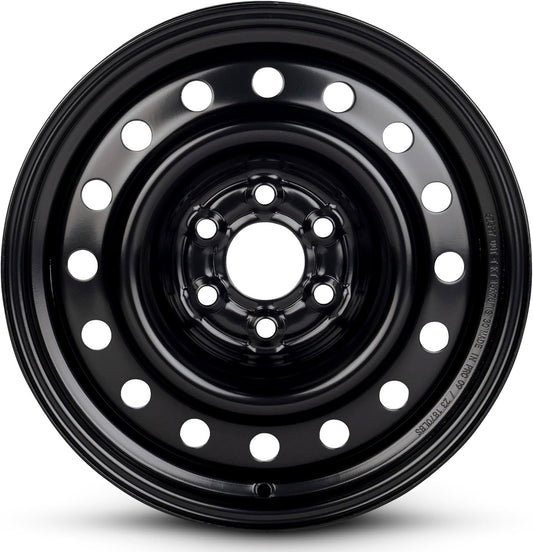 For 2007-2012 Nissan Pathfinder 16 Inch Painted Black Rim - OE Direct Replacement - Road Ready Car Wheel
