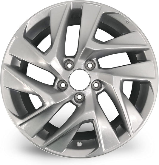 New Single 17" 17x7 Inch Alloy Wheel for 2015–2016 Honda CR-V | OEM Design Replacement Rim | Silver Finish | Direct Fit – OE Stock Specs | 64069 64069A