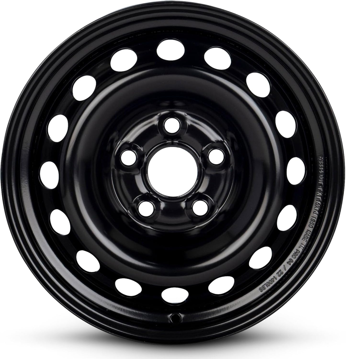For 05-10 Honda Odyssey 16 Inch Black Steel Rim - OE Direct Replacement - Road Ready Car Wheel