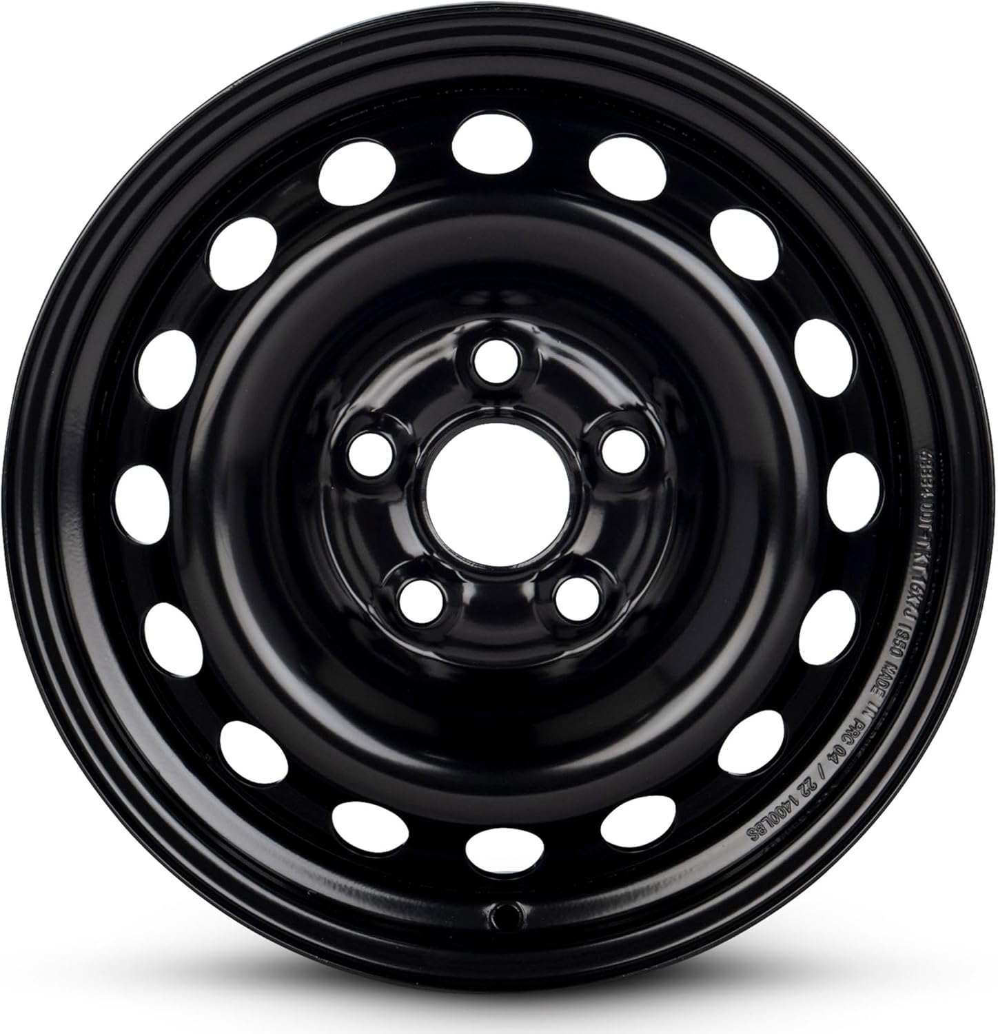 For 05-10 Honda Odyssey 16 Inch Black Steel Rim - OE Direct Replacement - Road Ready Car Wheel