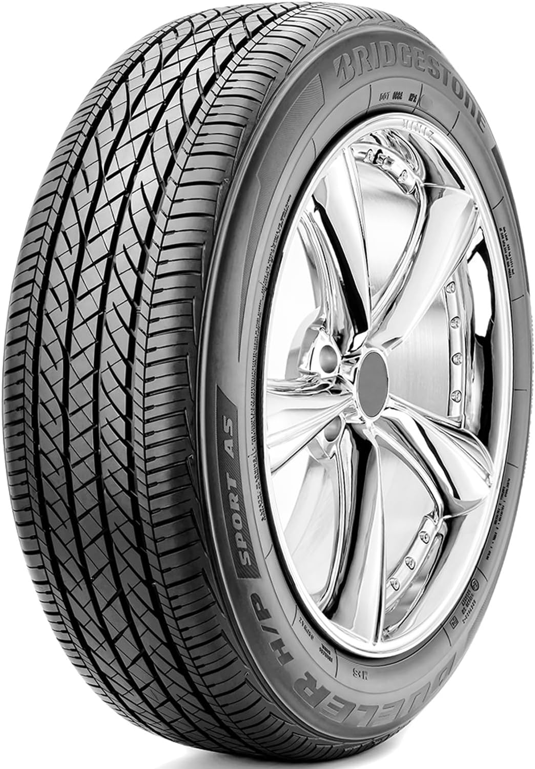 Bridgestone Dueler H/P Sport AS All-Season Radial Tire - 225/65R17 102T