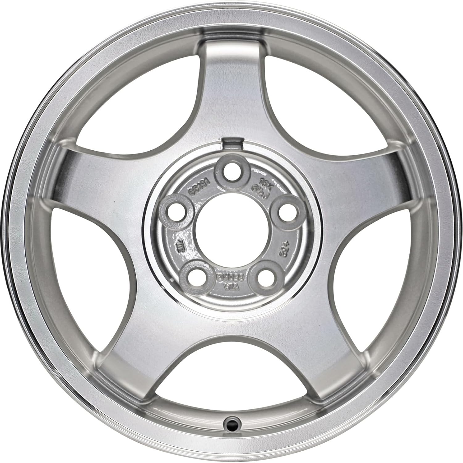 New 16x6.5"" 16 Inch Aluminum Alloy Wheel Rim for Chevrolet Impala 2000-2007 | ALY05082U10N | Direct Fit - OE Stock Specs, Silver