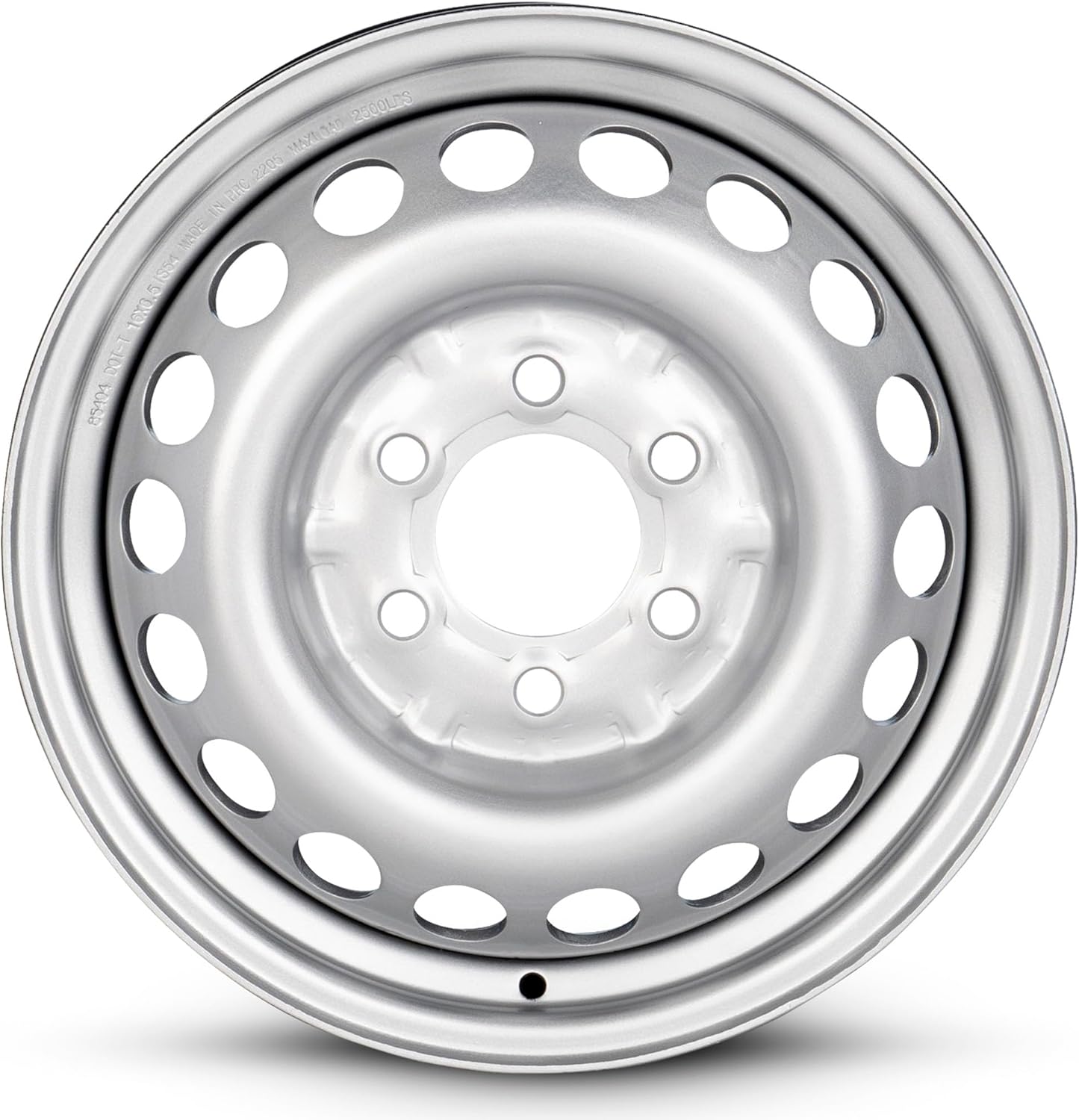 for 2010-2024 Mercedes-Benz Sprinter 2500 Van 16 Inch Painted Silver Rim - OE Direct Replacement - Road Ready Car Wheel