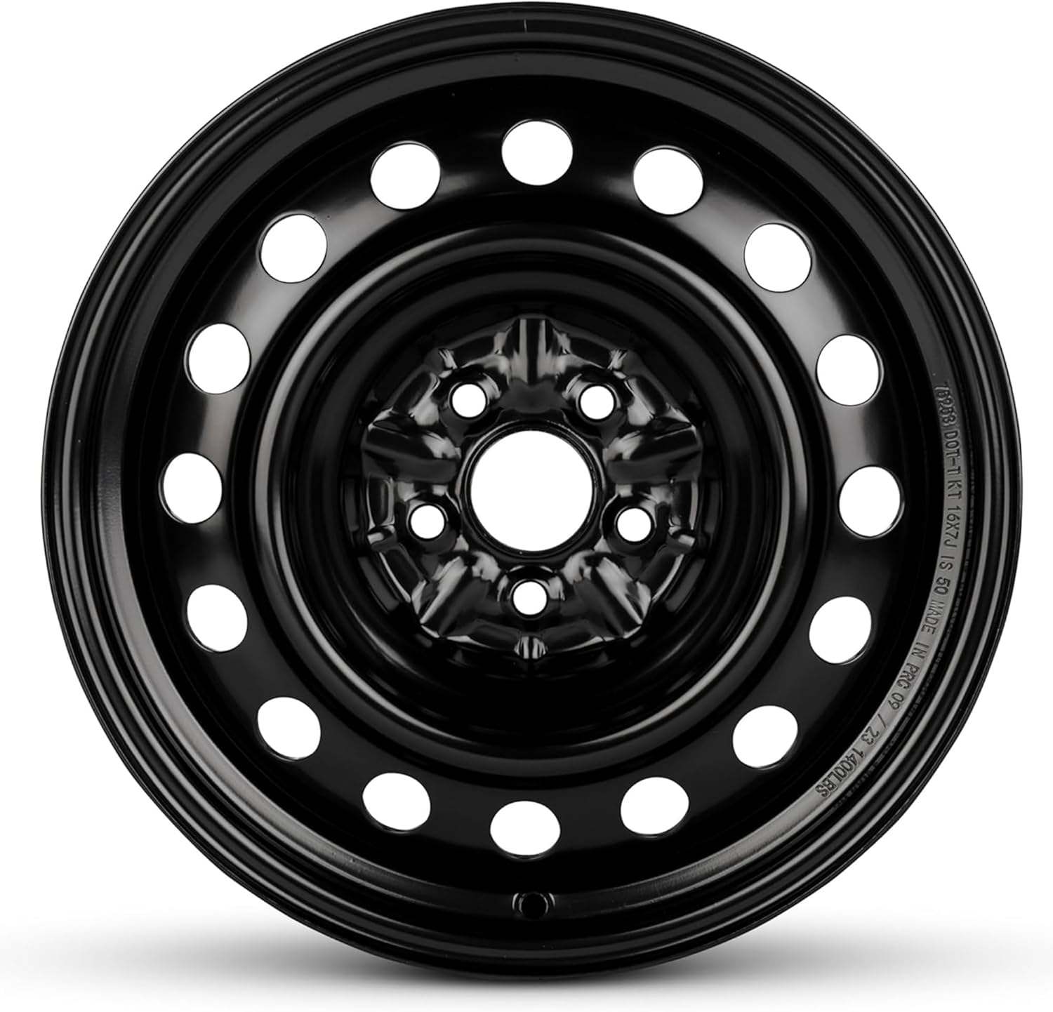 For 2020-2025 Toyota Corolla Rim 16 Inch Painted Black Car Rim - OE Direct Replacement - Road Ready Car Wheel