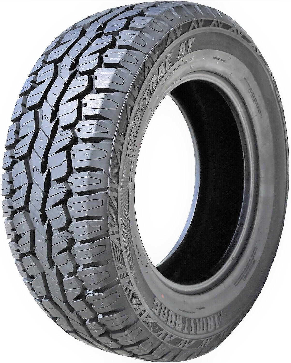 Armstrong Tru-Trac AT A/T All-Terrain Off-Road Light Truck Radial Tire-LT275/65R20 275/65/20 275/65-20 126/123S Load Range E LRE 10-Ply BSW Black Side Wall