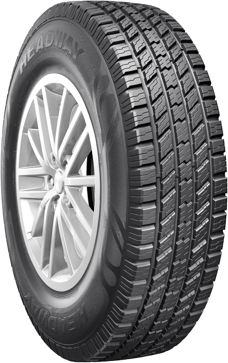 Headway HR802 All-Season Touring Light Truck Radial Tire-LT245/75R16 245/75/16 245/75-16 120/116Q Load Range E LRE 10-Ply BSW Black Side Wall