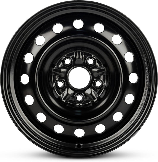 For 2006-2012 Toyota Rav4 16 Inch Painted Black Rim - OE Direct Replacement - Road Ready Car Wheel