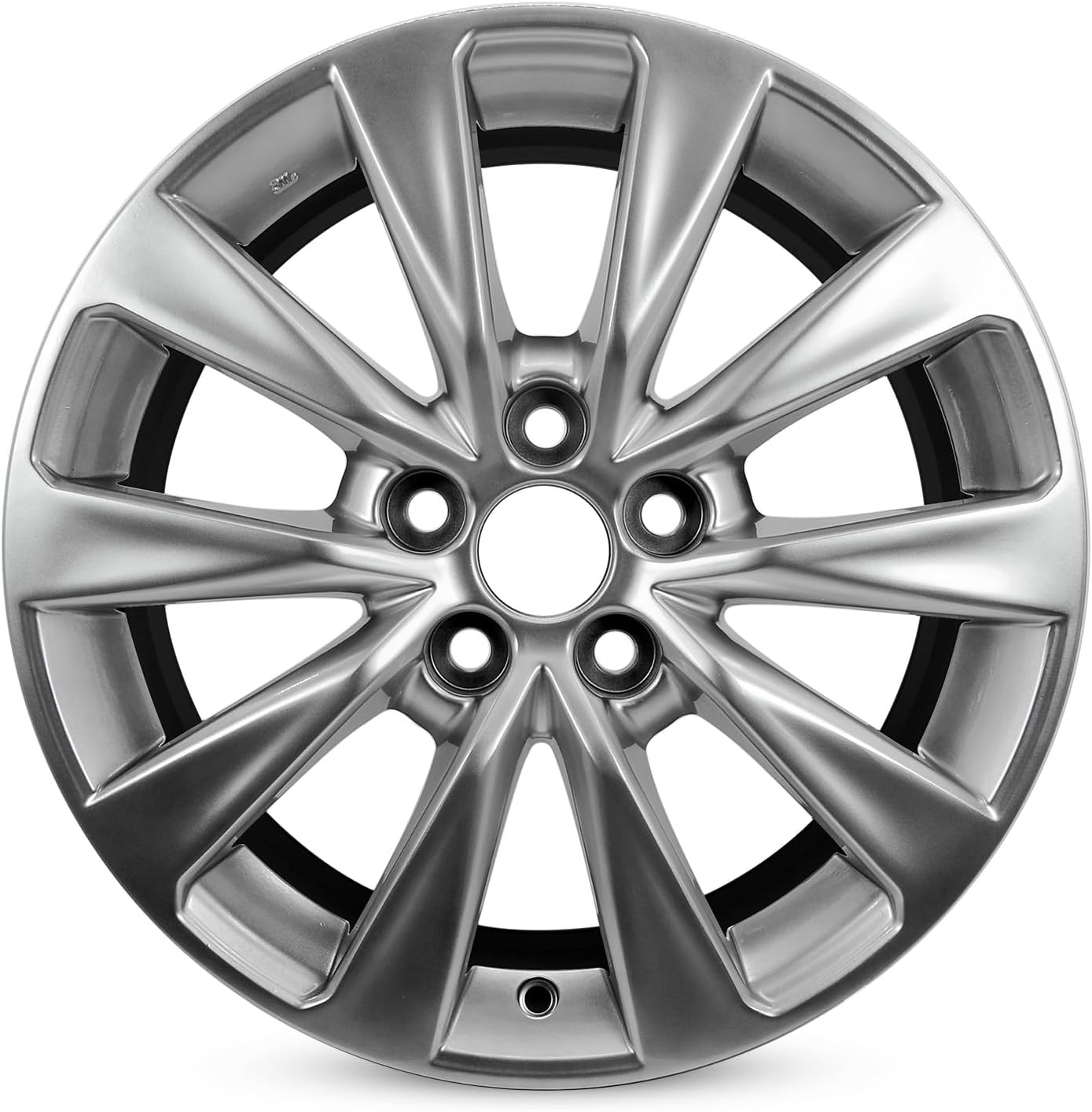 New Single 17" 17x7 Inch Alloy Wheel for 2015-2017 Toyota Camry | OEM Design Replacement Rim | Hyper Silver Finish | Direct Fit - OE Stock Specs | 75170