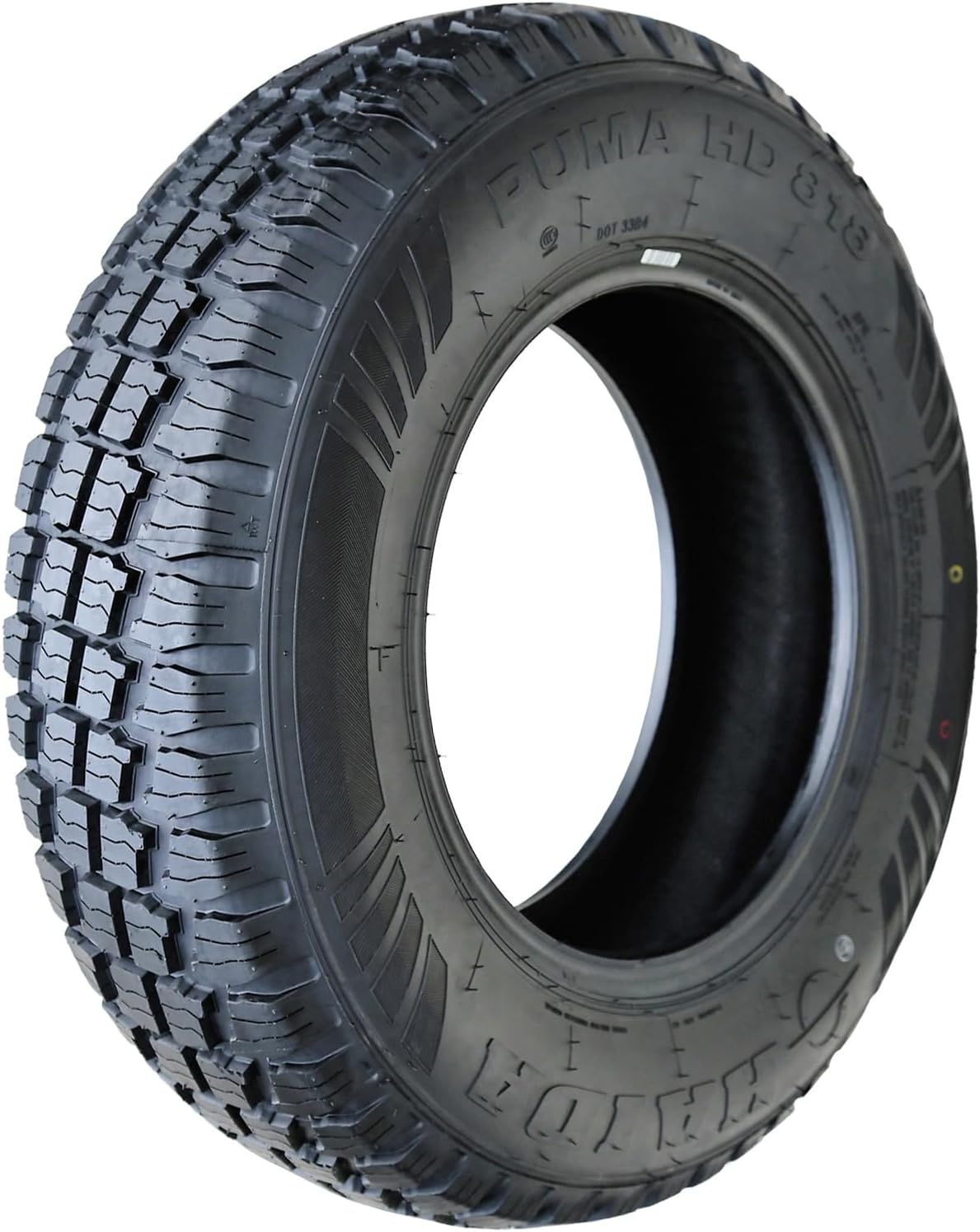 Haida Puma HD818 M\/T Mud Off-Road Light Truck Radial Tire-LT215\/75R15 215\/75\/15 215\/75-15 106\/103S Load Range D LRD 8-Ply BSW Black Side Wall