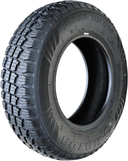 Haida Puma HD818 M\/T Mud Off-Road Light Truck Radial Tire-LT215\/75R15 215\/75\/15 215\/75-15 106\/103S Load Range D LRD 8-Ply BSW Black Side Wall