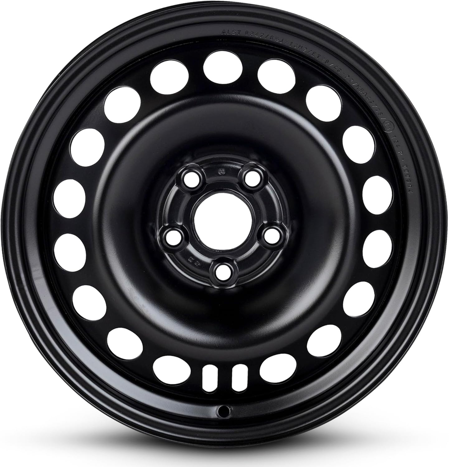 For 2013-2017 Chevrolet Trax 16 Inch Black Painted Steel Rim - OE Direct Replacement - Road Ready Car Wheel