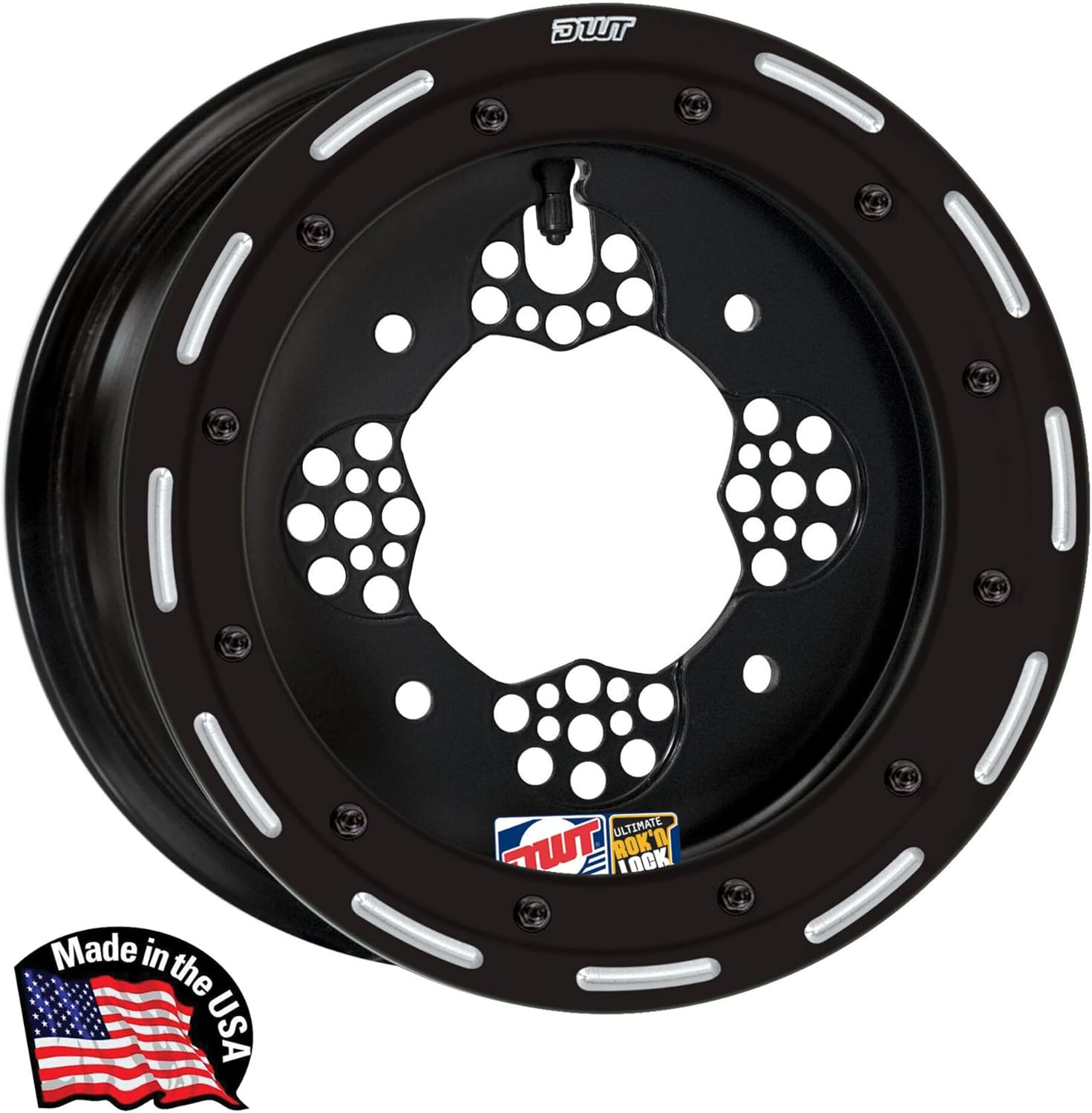 Dwt RO2-11-219 Ultimate Rok-Out 2 Wheel - 10x5 - Offset - 4/144 - Black .160 RL