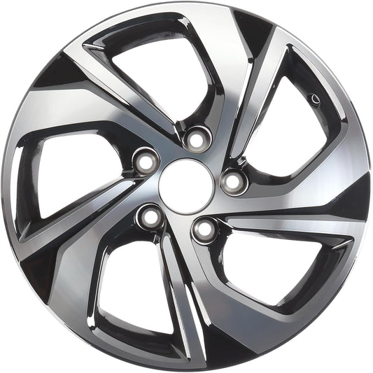 New 16x7" 16 Inch Aluminum Alloy Wheel Rim Fits For 2016 2017 Honda Accord, OE Direct Fit Replacement Rim, 64078