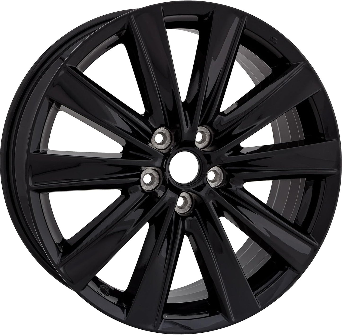 New 19x7.5" 19 Inch Gloss Black Aluminum Alloy Wheel Rim for Mazda 6 Carbon Edition 2021 | ALY64980U45N | Direct Fit - OE Stock Specs