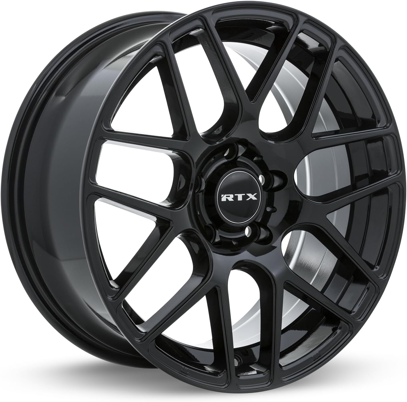 RTX ENVY Custom Wheel - 16x6.5, 38 Offset, 5x114.3 Bolt Pattern, 73.1mm Hub - Gloss Black Rim