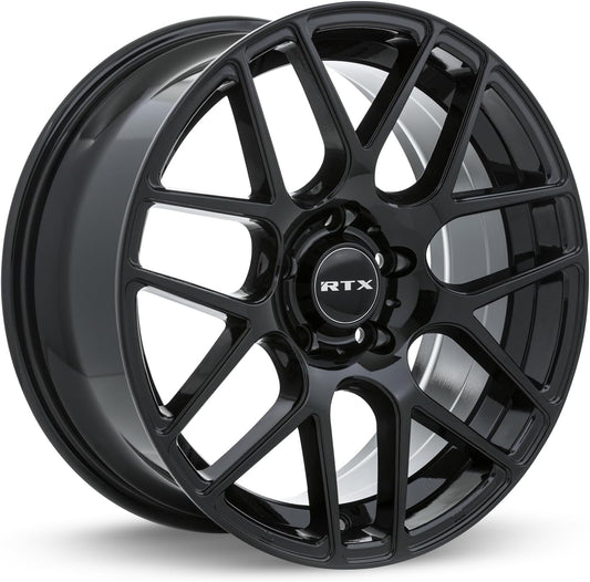 RTX ENVY Custom Wheel - 16x6.5, 38 Offset, 5x114.3 Bolt Pattern, 73.1mm Hub - Gloss Black Rim