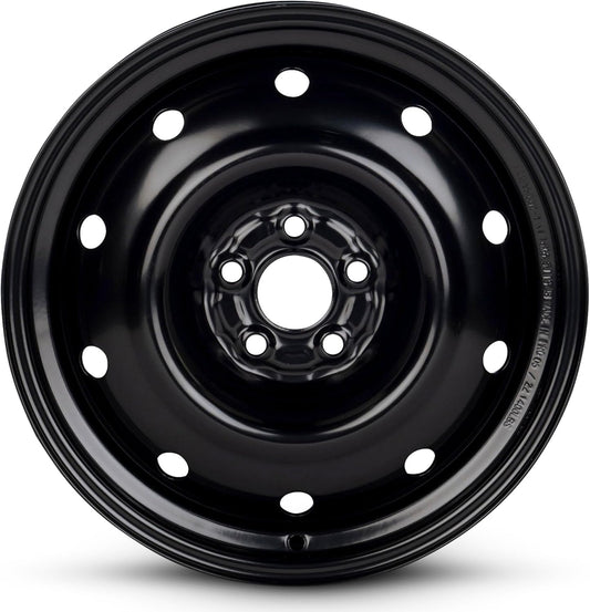 For 2017-2022 Subaru Impreza 16 Inch Painted Black Rim - OE Direct Replacement - Road Ready Car Wheel