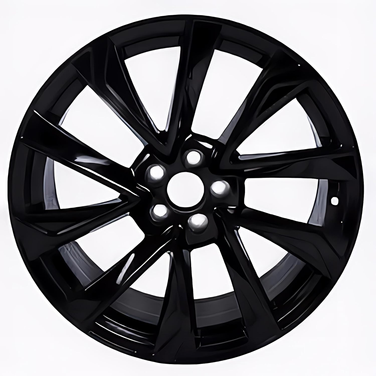 RJ-MODINI- 18x8 Premium Gloss Black Alloy Wheel Fits Toyota Corolla 2019 2020 2021 2022 | 4261112F00 | OE Factory Specifications