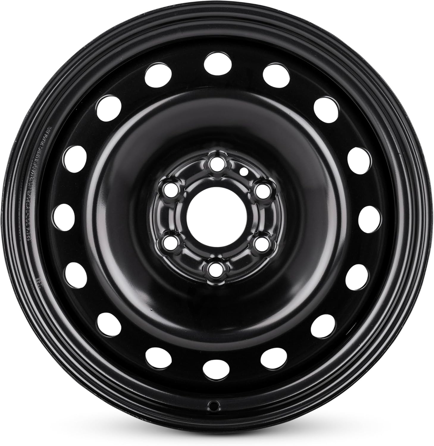 For 19-21 Dodge Ram 1500 20 Inch Painted Black Steel Rim - OE Direct Replacement - Road Ready Truck Wheel