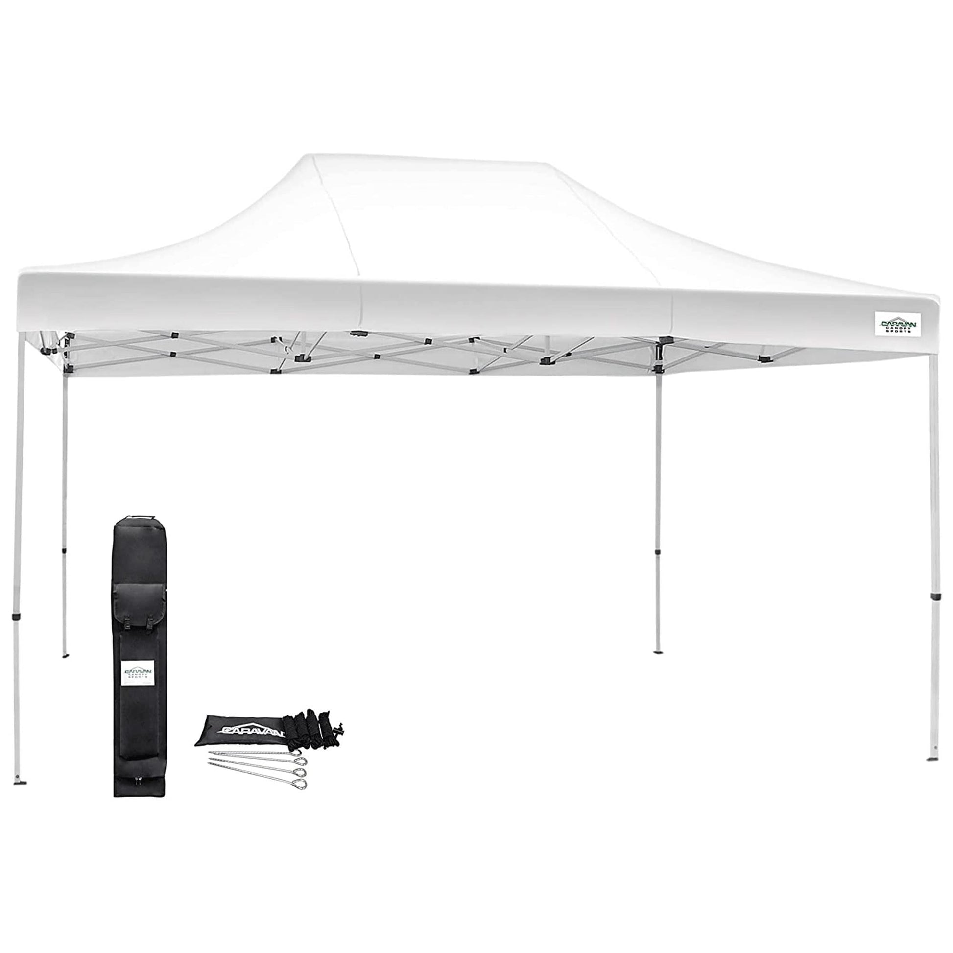 Caravan Canopy  TitanShade 10 by 15 Foot Instant Steel Frame Canopy Kit  White