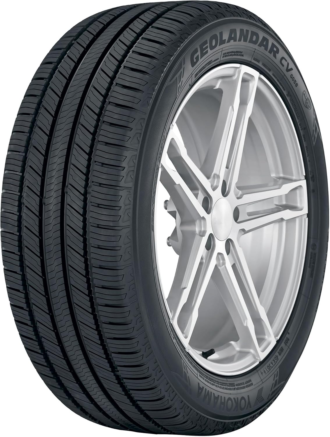 Yokohama Geolandar CV G058 All Season 225\/55R17 97V SUV\/Crossover Tire