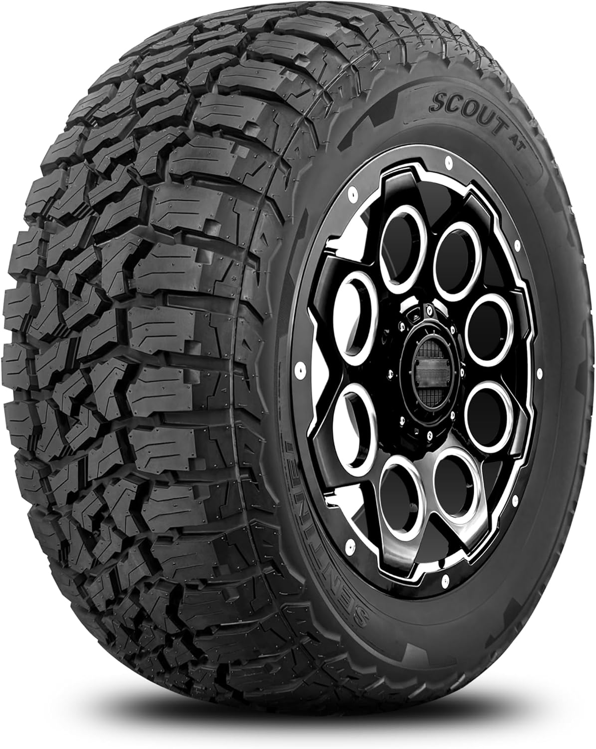Sentinel SCOUT AT All-Terrain Light Truck\/SUV Tire LT225\/75R16 Load Range E (10 Ply) 115\/112S - Includes Road Hazard Warranty (Tire Only)