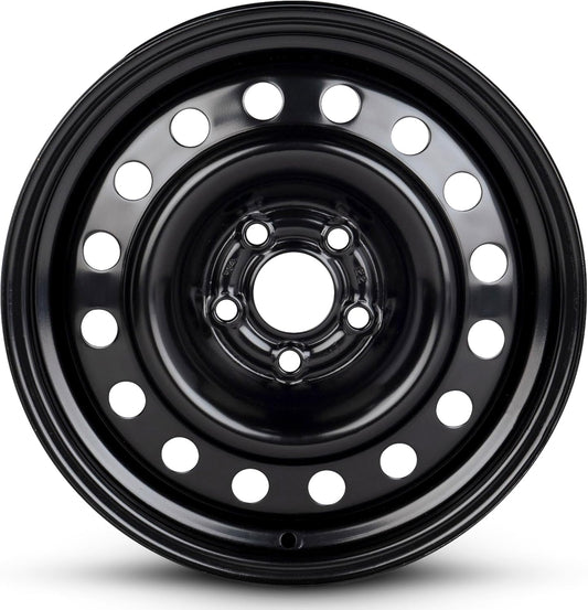 Compatible With 2000-2004 Volkswagen Jetta 15 Inch Painted Black Rim - OE Direct Replacement - Road Ready Car Wheel