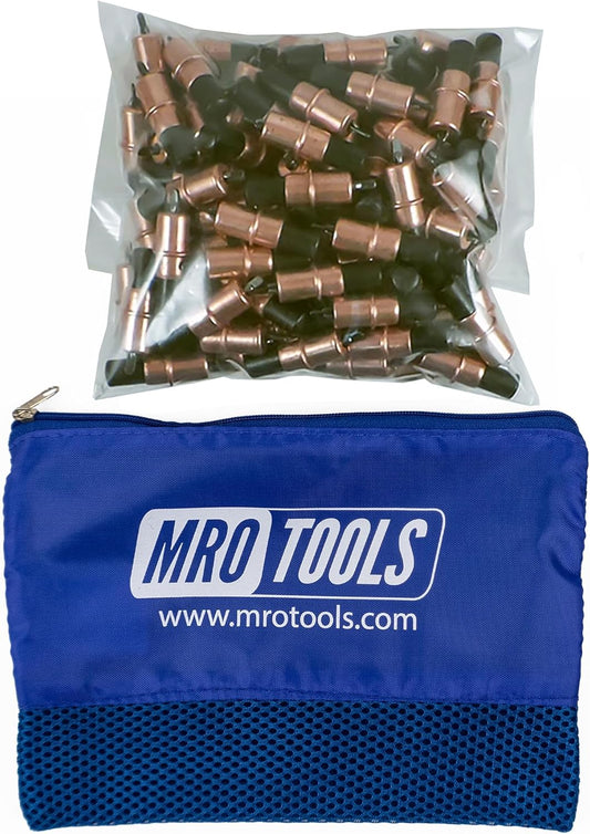 100 1/8 Extra Short Cleco Sheet Metal Fasteners w/Mesh Carry Bag (KK2S100-1/8)