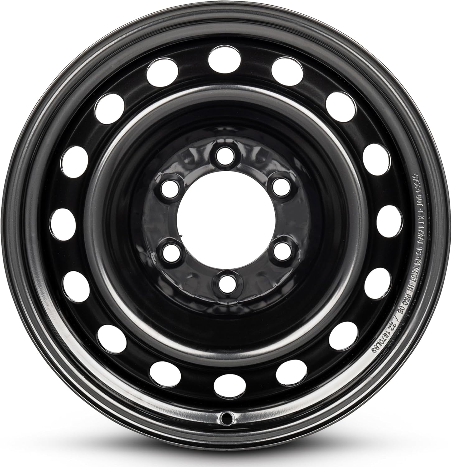 For 2010-2024 Toyota 4Runner 17 Inch Painted Black Rim - OE Direct Replacement - Road Ready Car Wheel