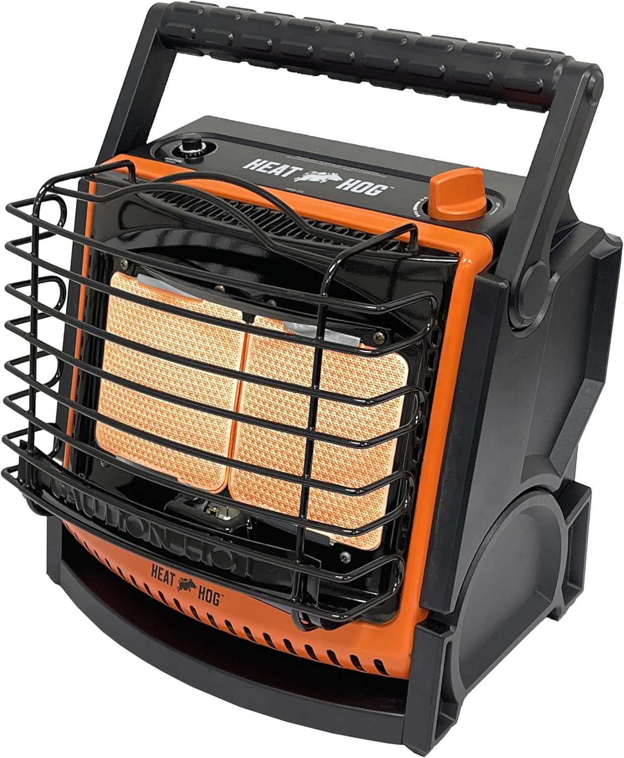 Heat Hog 18,000 BTU Portable Propane Radiant Space Heater, Indoor, Outdoor, Garage, Camping, Outdoor Sports, Boating, RVs, Tiltable Design, Gas Powered