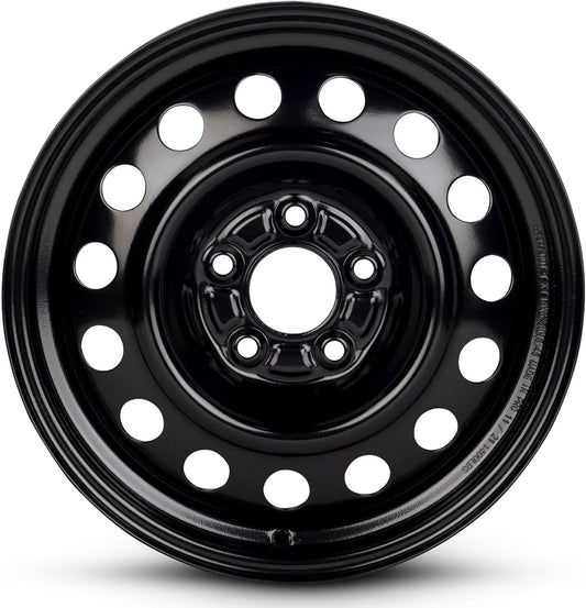 For 2011-2017 Nissan Quest 16 Inch Painted Black Rim - OE Direct Replacement - Road Ready Car Wheel