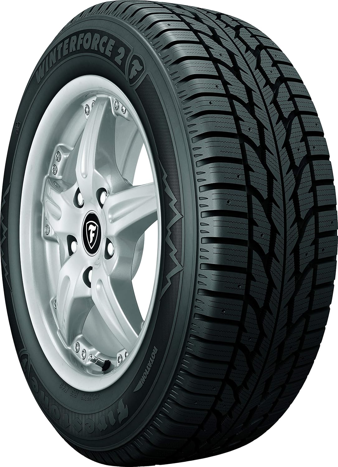 Firestone Winterforce 2 Studdable Winter/Snow Tire 225/50R18 95 S