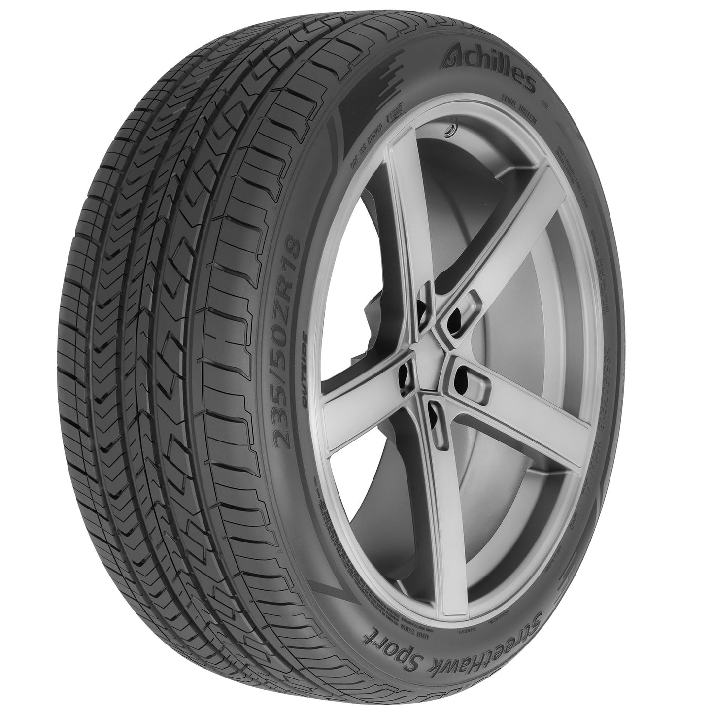 Achilles Street Hawk Sport UHP 225/45ZR19 96W XL Passenger Tire