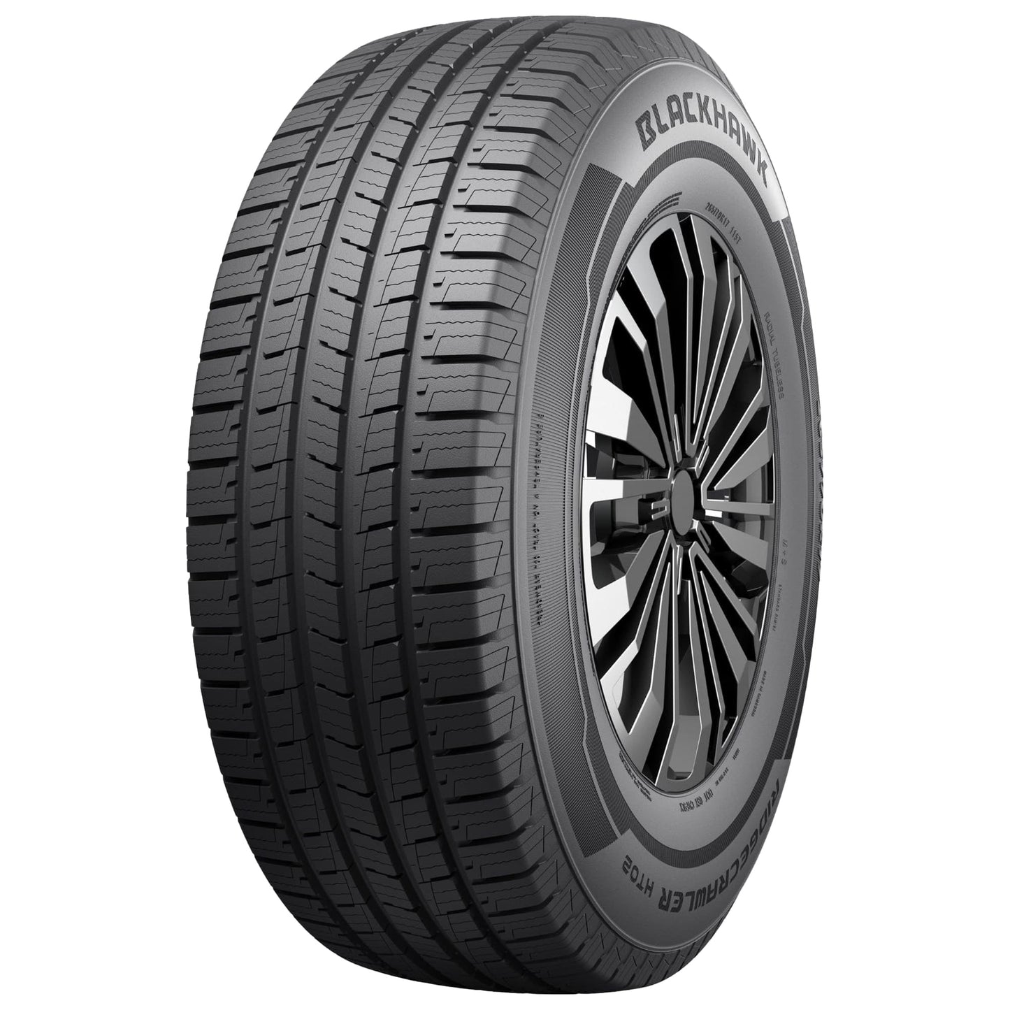 BlackHawk Ridgecrawler HT02 All Terrain LT265/70R17 123/120S E Light Truck Tire