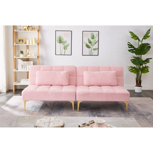 Futon Sofa Couch Modern Convertible sofa bed Sleeper for Living Room