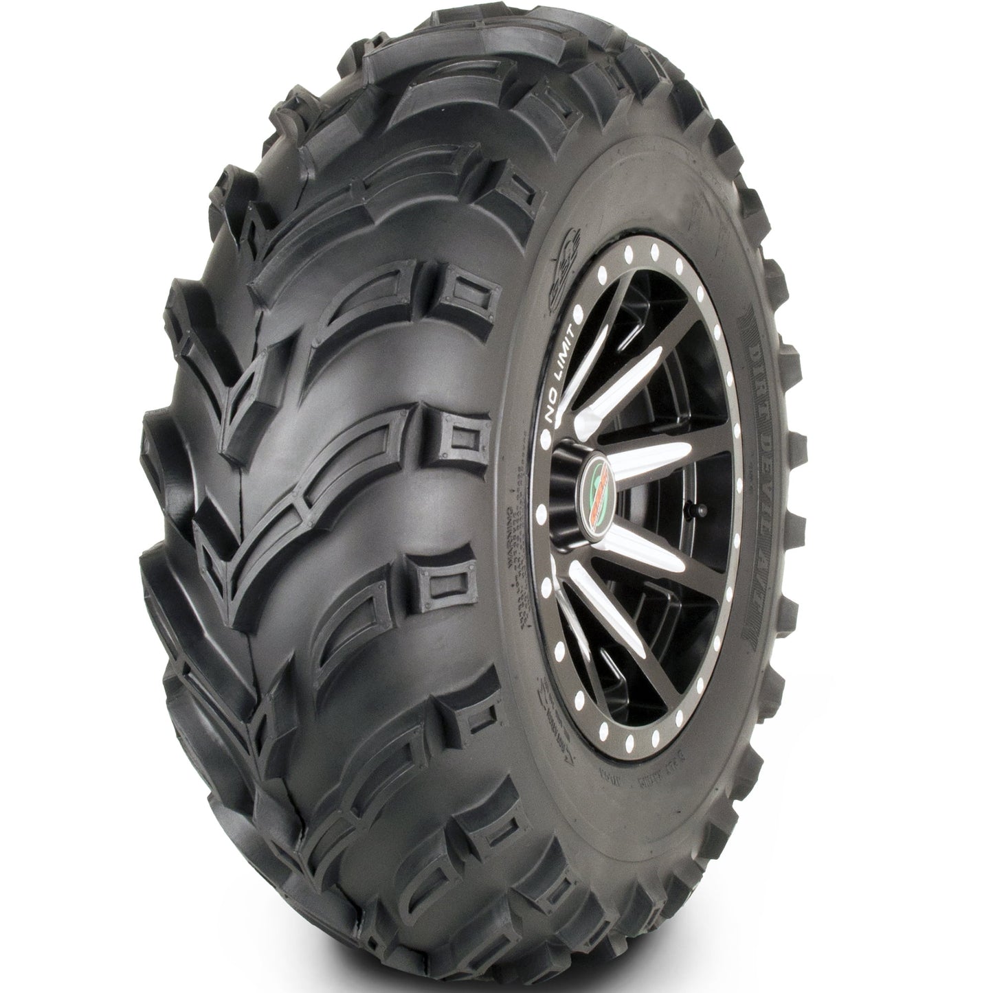 GBC Dirt Devil 25X10.00-11 6-Ply Rated All Terrain ATV Tire