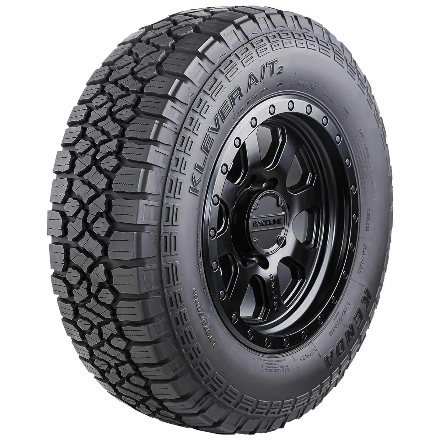Kenda Klever A/T2 KR628 All Terrain P255/75R17 115T Light Truck Tire