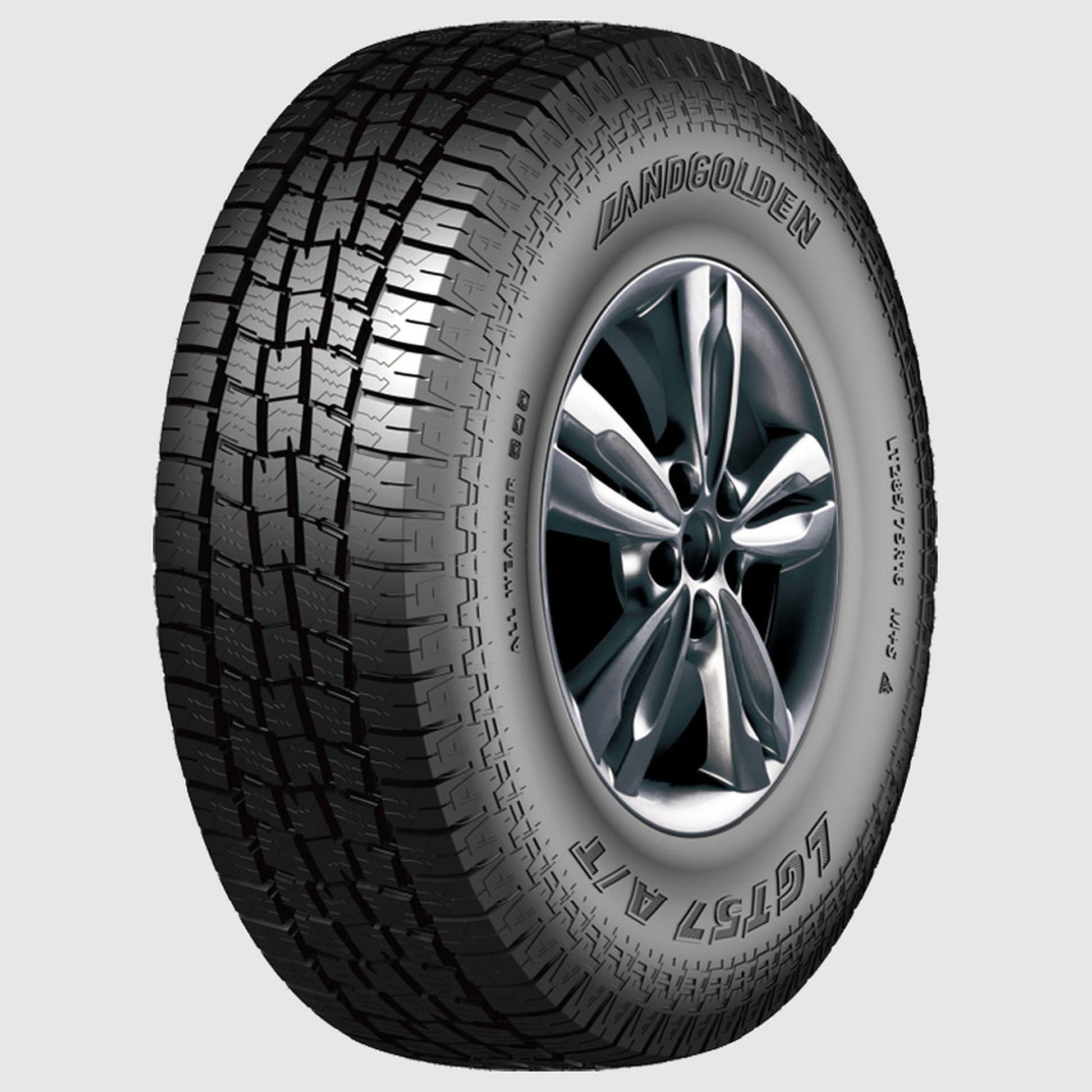 LandGolden LGT57 A/T All Terrain LT265/70R18 124/121S E Light Truck Tire